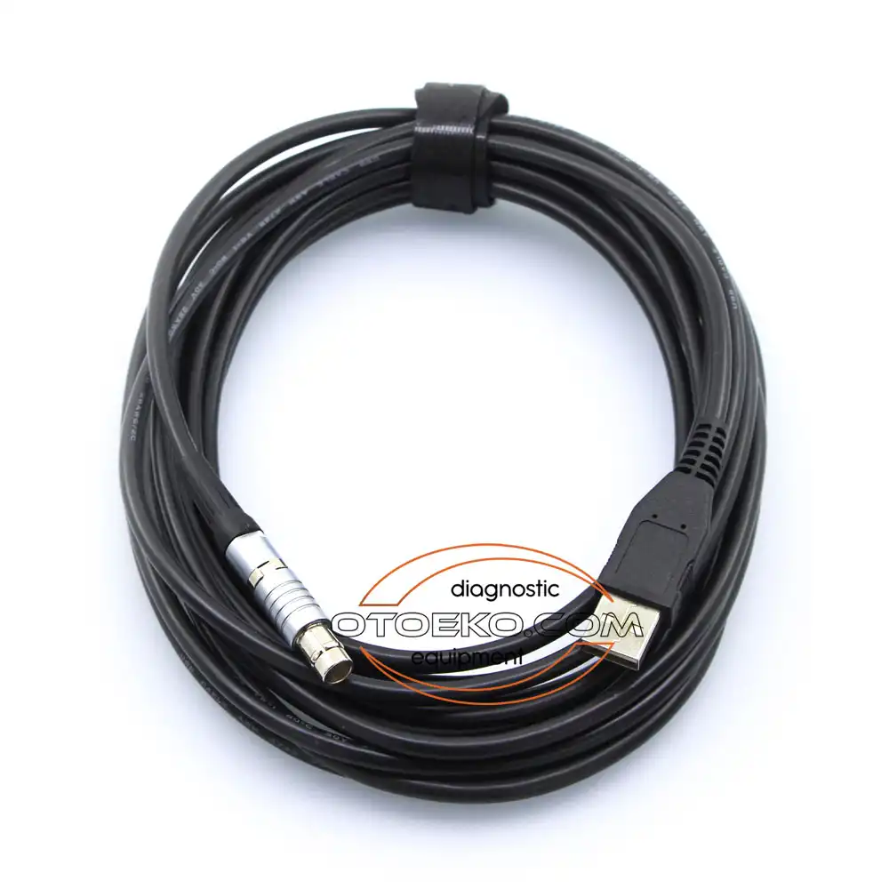 طقم كابلات جهاز فحص الشاحنات DAF VCI-560 (Paccar DAVIE) الكامل (كابل OBD2 + كابل 16 دبوس دائري + كابل USB) - 7
